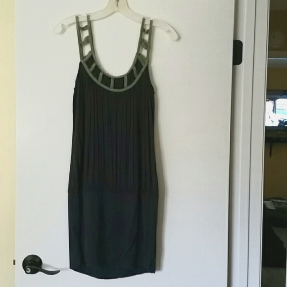 Charcoal embellished dress - Picture 3 of 3